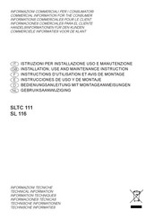 Sirius SLTC 111 Instructions D'utilisation Et Avis De Montage