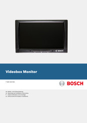 Bosch 7 620 310 041 Guide D'utilisation Et De Montage