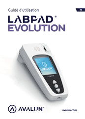 Avalun LabPad Evolution Guide D'utilisation