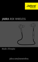 Jabra Rox Wireless Mode D'emploi