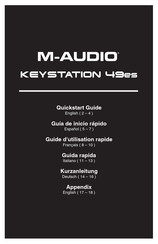 M-Audio Keystation 49es Guide D'utilisation Rapide