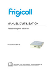Frigicoll K01-BACNET Manuel D'utilisation