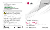 LG Optimus 3D LG-P920 Guide De L'utilisateur