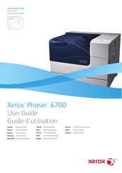 Xerox Phaser 6700DN Guide D'utilisation