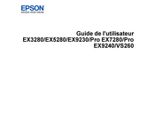 Epson Pro EX7280 Guide De L'utilisateur