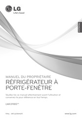 LG LMX31985 Série Manuel Du Propriétaire
