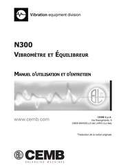 CEMB N300 Manuel D'utilisation Et D'entretien