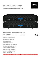 IMG STAGELINE STA-1600DSP Mode D'emploi