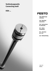 Festo KSK Série Notice D'utilisation