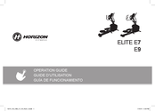 Horizon Fitness ELITE E7 Guide D'utilisation