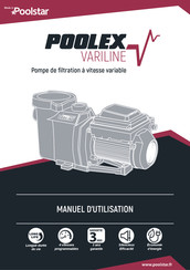 poolstar POOLEX VARILINE Manuel D'utilisation