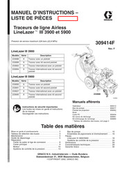 Graco LineLazer III 5900 Manuel D'instructions