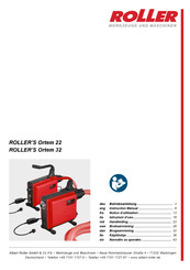 Roller Ortem 32 Notice D'utilisation