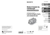 Sony Handycam DCR-SR100E Mode D'emploi