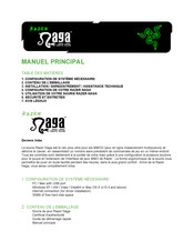 Razer Naga Série Manuel