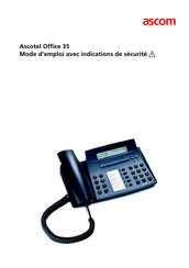 ASCOM Ascotel Office 35 Mode D'emploi