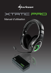 Sharkoon X-Tatic PRO Manuel D'utilisation