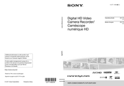 Sony HDR-PJ30V Mode D'emploi