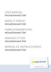 Audio Service microConnect Set Mode D'emploi