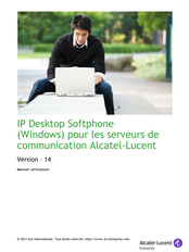 Alcatel-Lucent ALESVC56195 Manuel Utilisateur