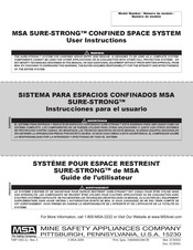 MSA SURE-STRONG SCE-107-007 Guide De L'utilisateur