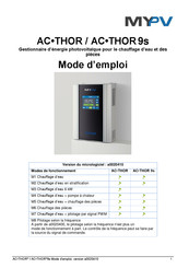 MYPV AC THOR Mode D'emploi