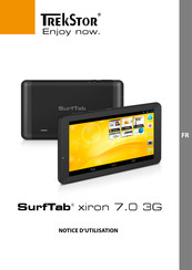 TrekStor SurfTab xiron 7.0 3G Notice D'utilisation