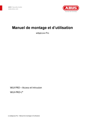 Abus wAppLoxx Pro WLX PRO Manuel De Montage Et D'utilisation