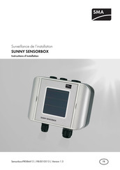 SMA SUNNY SENSORBOX Instructions D'installation