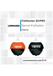 Lowrance FishHunter 3D Manuel D'utilisation