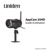 Uniden AppCam 25HD Guide D'utilisation