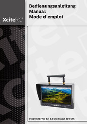 XciteRC RX-LCD5802 Mode D'emploi