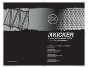 Kicker ZX1500.1 Manuel D'utilisation