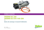 Valeo Thermo DC 070-140-200 Notice De Montage Et D'utilisation