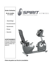 Spirit Fitness 161168355 Guide D'utilisation