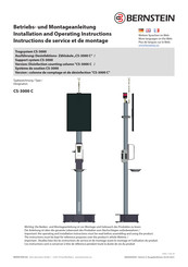 BERNSTEIN CS-3000 C Instructions De Service Et De Montage