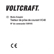 Voltcraft VC40 Mode D'emploi