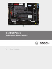 Bosch B8512G-E Manuel D'installation