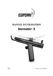 Euromi Dermatic 3 Manuel D'utilisation