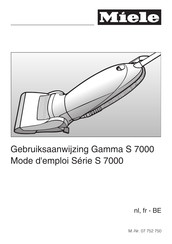 Miele Gamma S 7000 Série Mode D'emploi