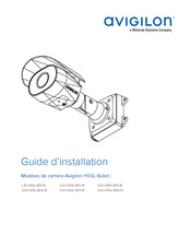 Avigilon 5.0C-H5SL-BO2-IR Guide D'installation