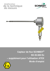 Schmidt SS 20 500 Ex Mode D'emploi