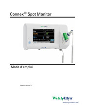 Welch Allyn Connex Spot Monitor Mode D'emploi