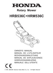 Honda HRB536C Manuel De L'utilisateur
