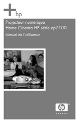 HP Home Cinema ep7100 Série Manuel De L'utilisateur