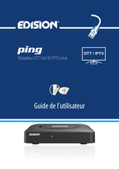 Edision PING Guide De L'utilisateur