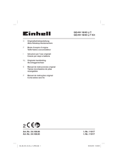 EINHELL GE-HH 18/45 Li T Mode D'emploi D'origine
