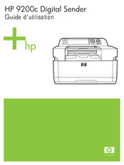 Hewlett Packard 9200c Digital Sender Guide D'utilisation