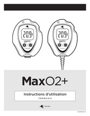 Maxtec MaxO2+ Instructions D'utilisation