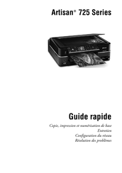Epson Artisan 725 Série Guide Rapide